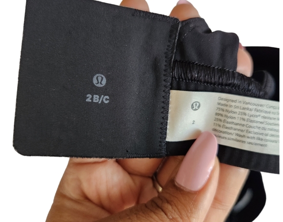 LULULEMON BLACK STRONG FRONT BRA - Picture 7 of 7